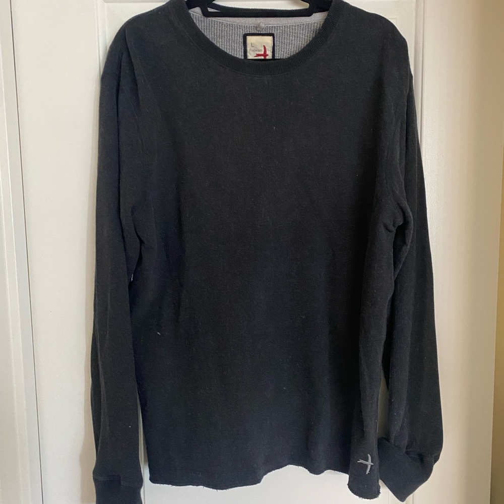 Grey Relwen crew neck sweater